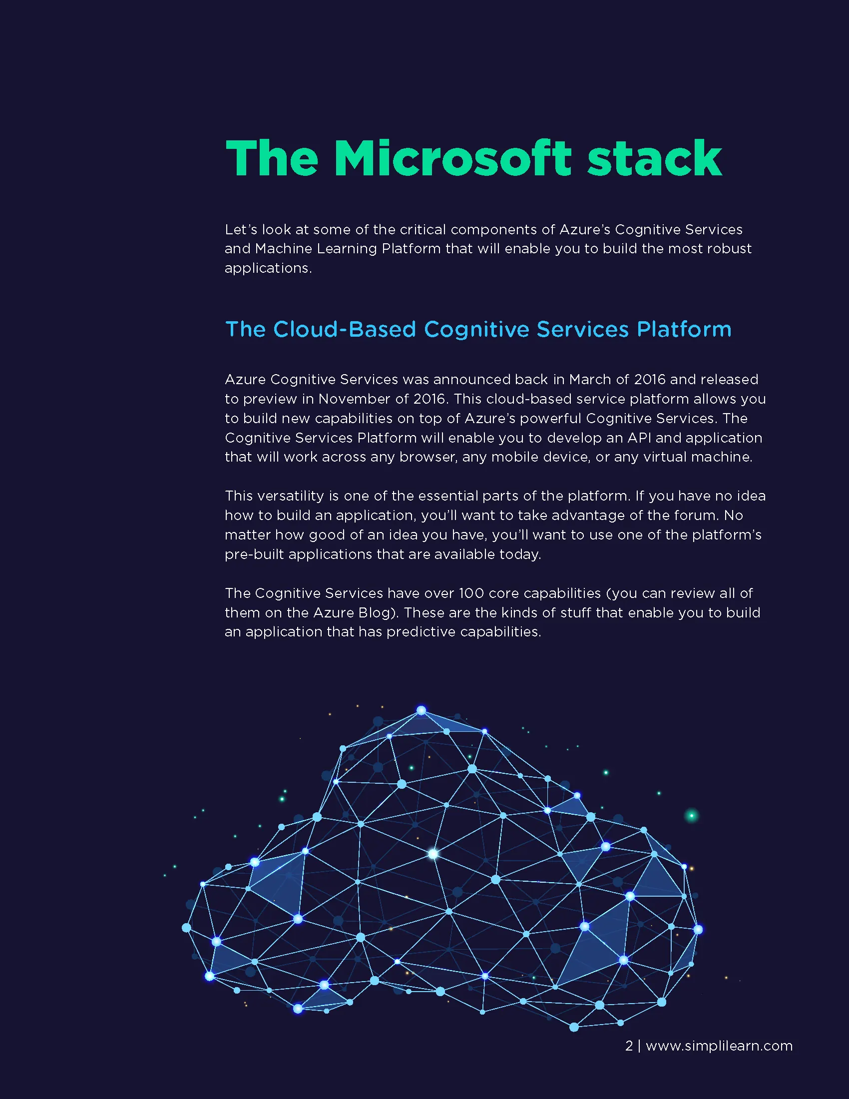 Simplilearn Azure AI Tool — plate 3