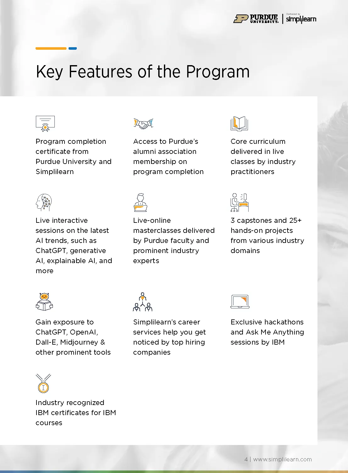 Simplilearn Purdue — plate 3