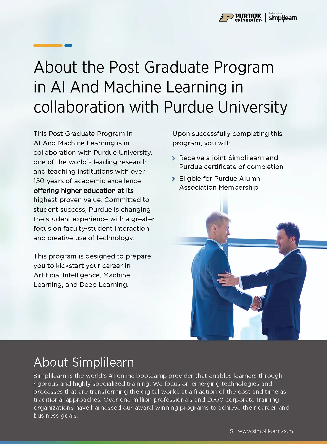 Simplilearn Purdue — plate 4
