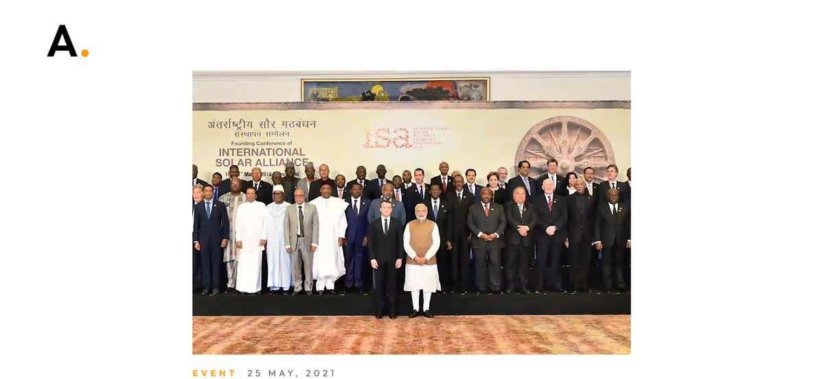 The International Solar Alliance