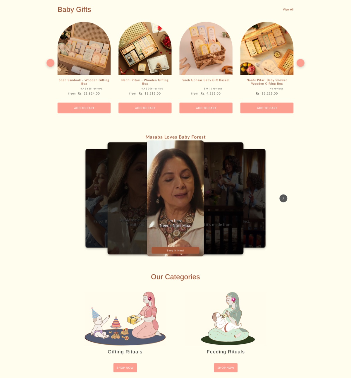 Baby Forest website