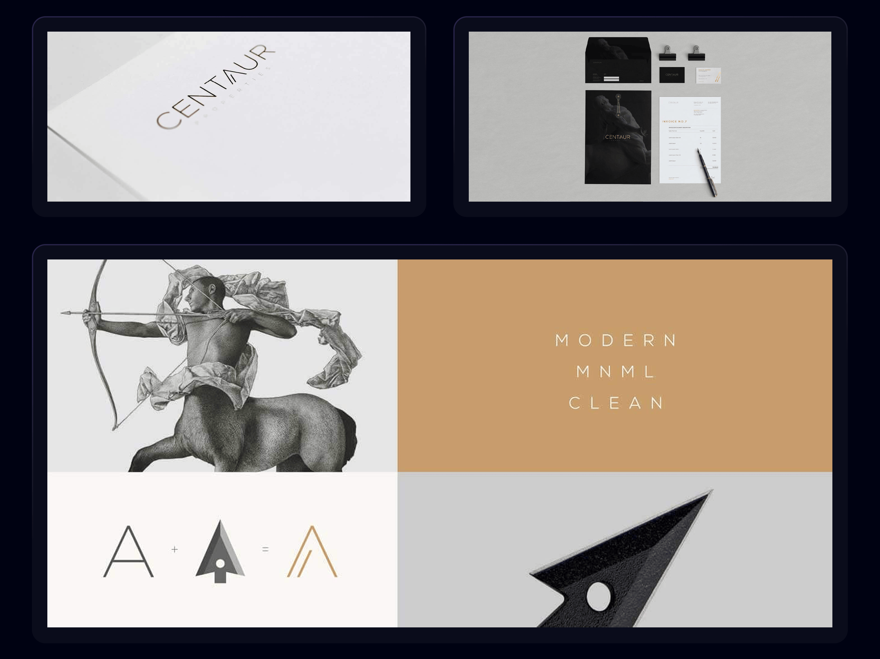 Ardena brand collateral design